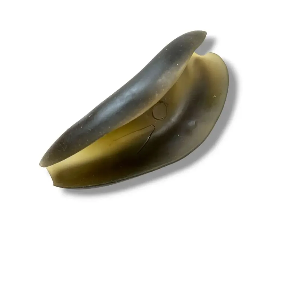 Salon Shampoo Bowl Neck Rest Brown Rubbery Crescent Shape